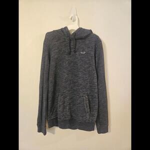 Hollister Dark Gray Hooded Pullover Long Sleeve Sweater Woman's M